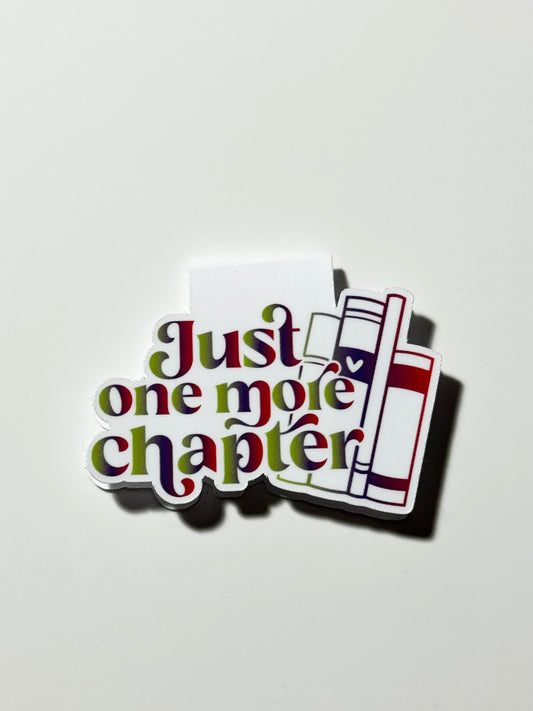 Just One More Chapter Bookmark