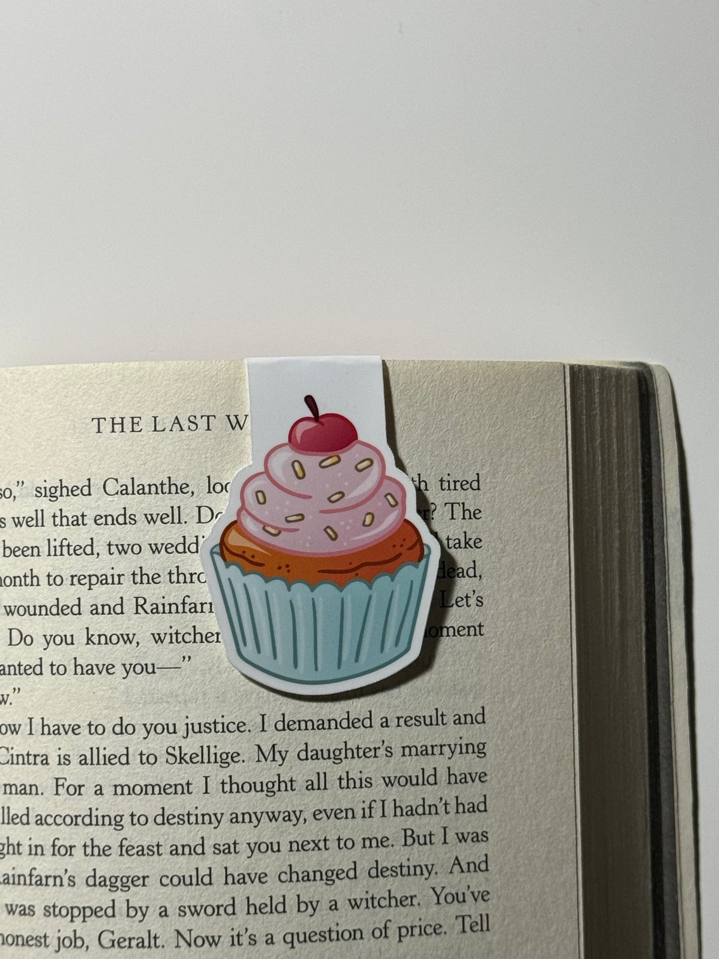Cupcake Bookmark