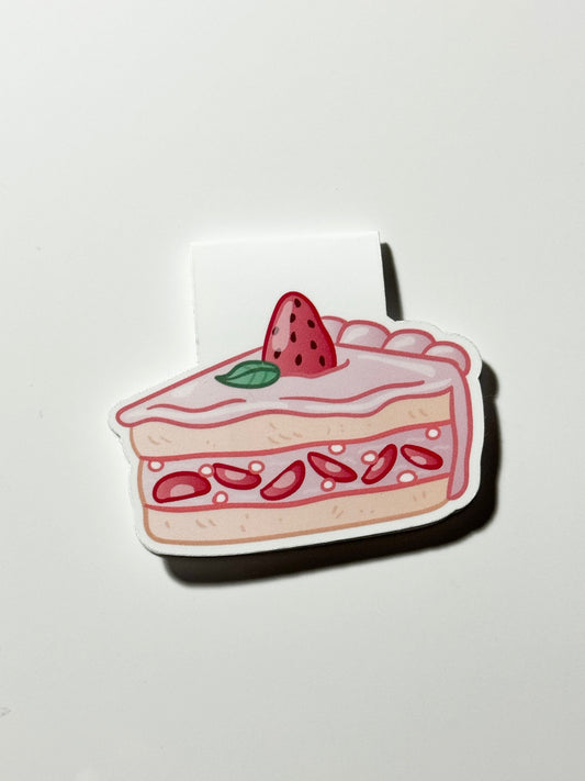 Strawberry Cake Bookmark